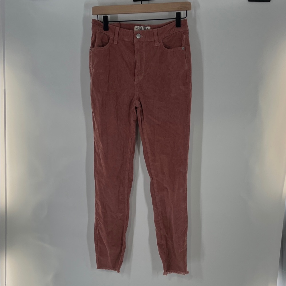We the Free Pink Pants High Rise Pants Jeans Size 27 Gently Used